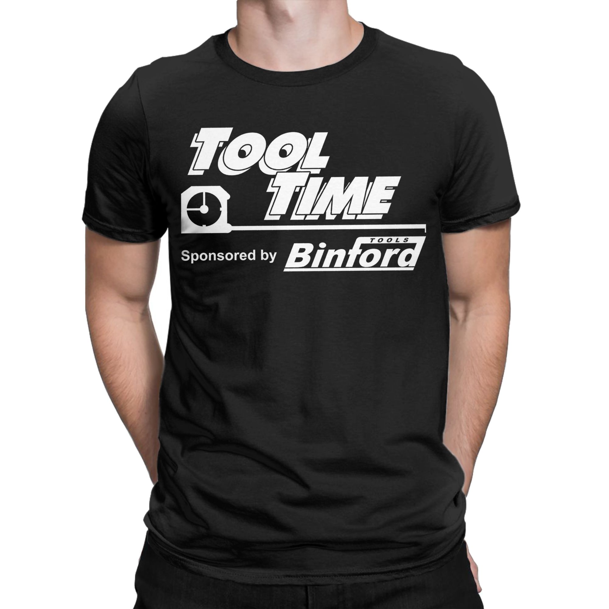 Home Improvement Binford Tools - Heren Tool Time T-shirts gesponsord door