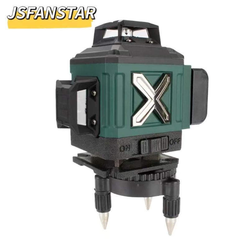 Level Laser Line - ATV4in1 Batterij-aangedreven, verstelbare, automatisch roterende groene