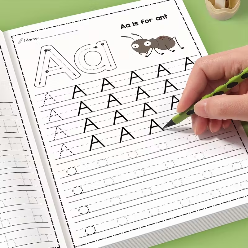 Home Improvement Books - 32-pagina's lang alfabetoefenboek (A-Z), schrijfoefeningen, creatieve