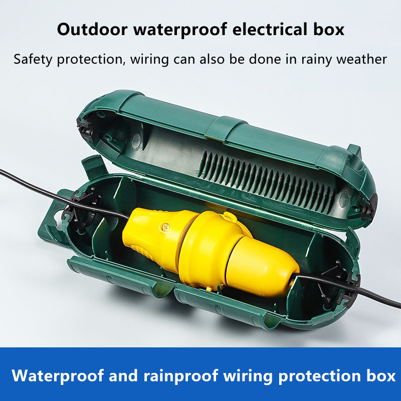 Electrical Outlet Cover - Veiligheidsafdekking voor buitenverlengsnoeren met waterdichte afdichting