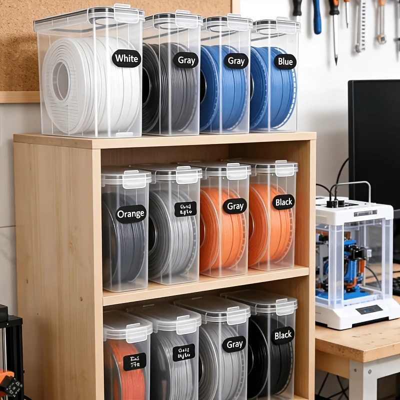 Home Improvement Binford Tools - 3D-printfilament droogkast vochtbestendig luchtdicht transparant stofdicht