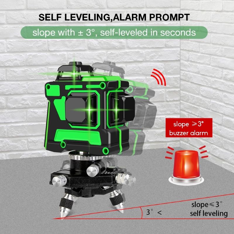 ATV3d 12-lijns buitenlaser voo - Level Laser Line recensie en prijs