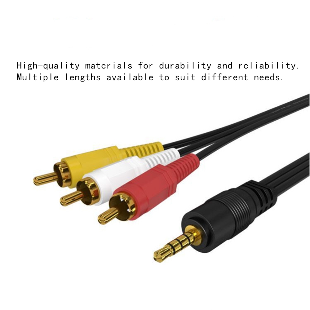 3,5 mm naar 3 RCA Audio Video  - Home Improvement Videos recensie en prijs