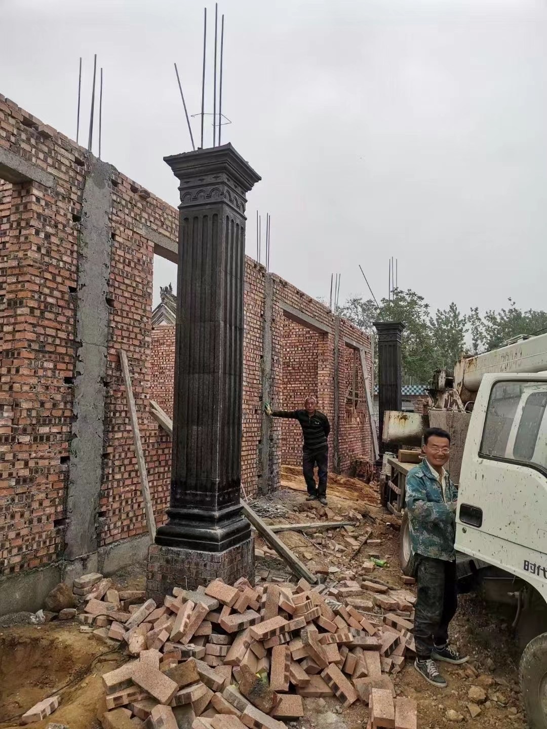 ABS kunststof betonnen vierkan - Home Improvement Fence recensie en prijs