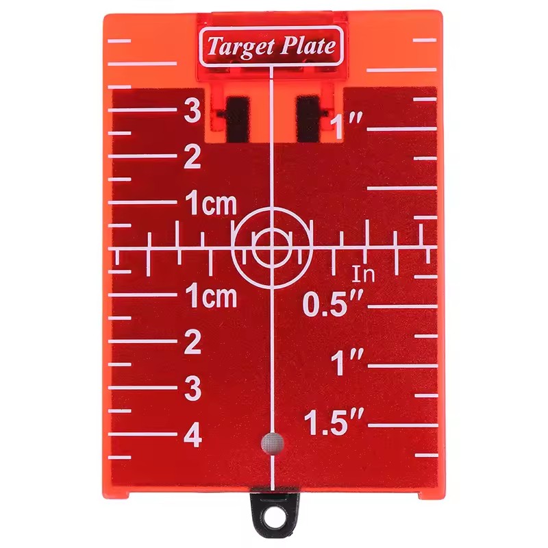 Rood/groene doelplaatkaart met - Level Laser Line recensie en prijs