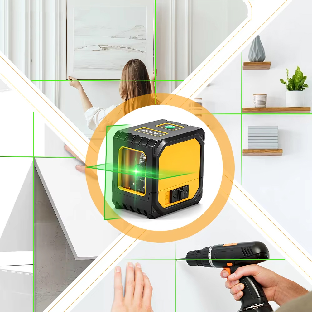 Laserwaterpas met statief, ger - Level Laser Line recensie en prijs
