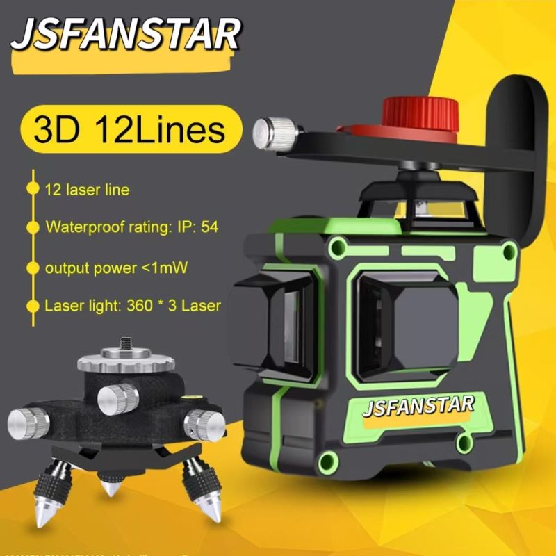 ATV3d 12 lijnen oplaadbare lit - Level Laser Line recensie en prijs